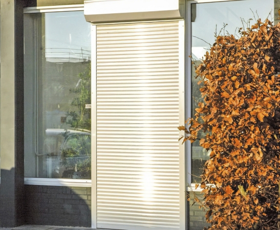 Рольставни на двери в Зеленчукской